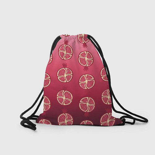 Мешок для обуви Сочные гранаты / 3D-принт – фото 2