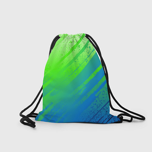 Мешок для обуви Саня всегда на высоте - горы и небоскреб / 3D-принт – фото 2