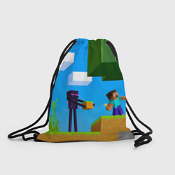 Мешок для обуви Эндермен помогает героям