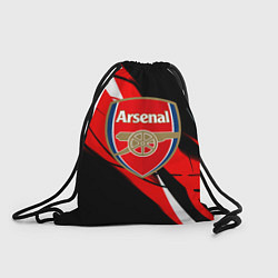 Рюкзак-мешок Arsenal абстракция полосы, цвет: 3D-принт