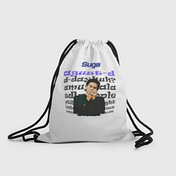 Рюкзак-мешок Шуга - BTS, цвет: 3D-принт