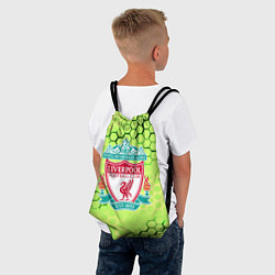 Рюкзак-мешок Ливерпуль кислотные соты, цвет: 3D-принт — фото 2