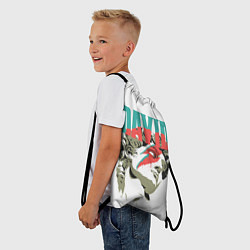 Рюкзак-мешок David Bowie статуя Давида, цвет: 3D-принт — фото 2
