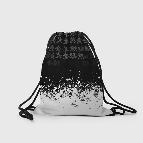 Мешок для обуви Liverpool японские символы краски / 3D-принт – фото 2