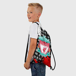 Рюкзак-мешок Ливерпуль китайские символы краски, цвет: 3D-принт — фото 2
