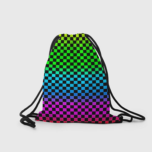 Мешок для обуви Barcelona gradient neon / 3D-принт – фото 2