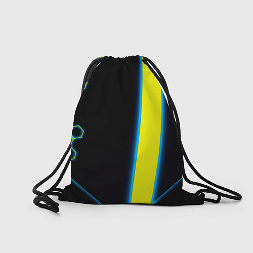 Мешок для обуви Borussia соты броня / 3D-принт – фото 2