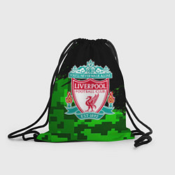 Рюкзак-мешок Ливерпуль камуфляж краски, цвет: 3D-принт