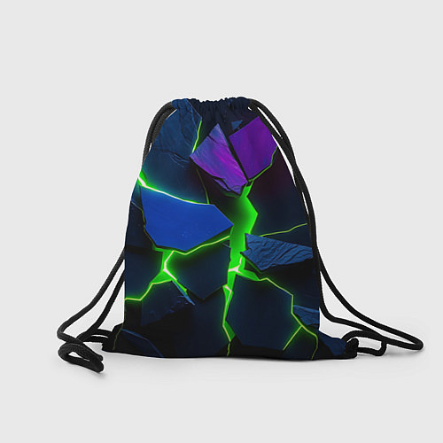 Мешок для обуви Neon tile / 3D-принт – фото 2