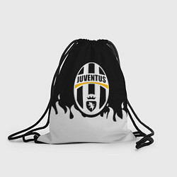 Рюкзак-мешок Juventus белый огонь, цвет: 3D-принт