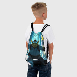 Рюкзак-мешок Шрек в неоновых очках, цвет: 3D-принт — фото 2