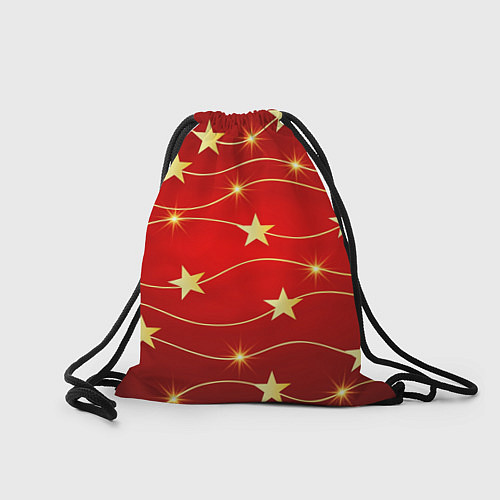 Мешок для обуви Звёздная гирлянда / 3D-принт – фото 2