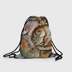 Мешок для обуви Рокайль - орнаментальный мотив