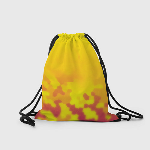 Мешок для обуви Borussia камуфляж желтый текстура / 3D-принт – фото 2