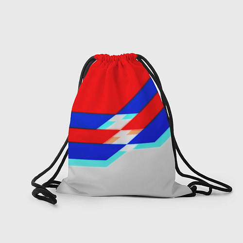 Мешок для обуви Манчестер Юнайтед полосы геометрия / 3D-принт – фото 2