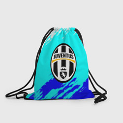 Рюкзак-мешок Ювентус краски штрихи текстура, цвет: 3D-принт