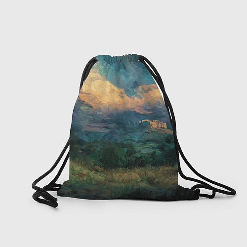 Мешок для обуви Конь маслом / 3D-принт – фото 2