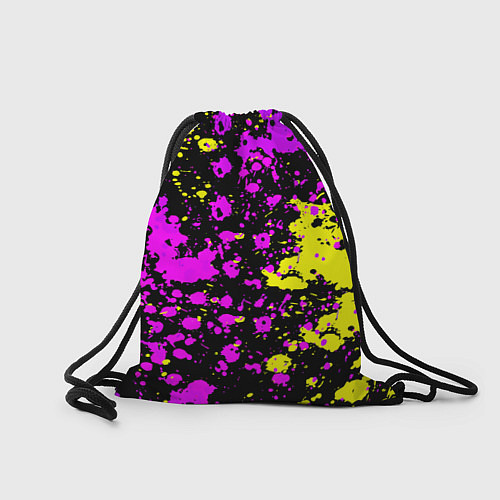 Мешок для обуви Borussia абстрактные краски текстура / 3D-принт – фото 2