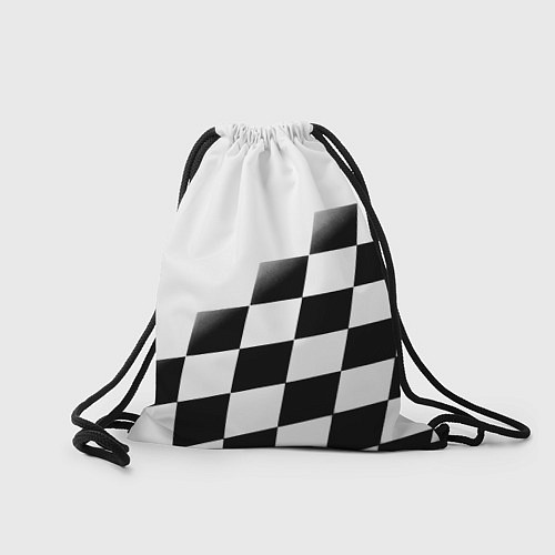 Мешок для обуви Ювентус клетка краски / 3D-принт – фото 2