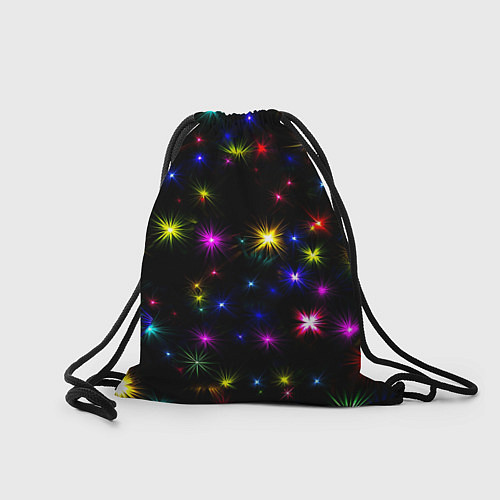 Мешок для обуви Манчестер Юнайтед праздничные огни / 3D-принт – фото 2