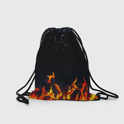 Мешок для обуви Манчестер Юнайтед лёд и огонь / 3D-принт – фото 2