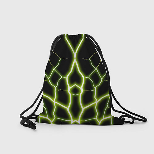 Мешок для обуви Color green black / 3D-принт – фото 2
