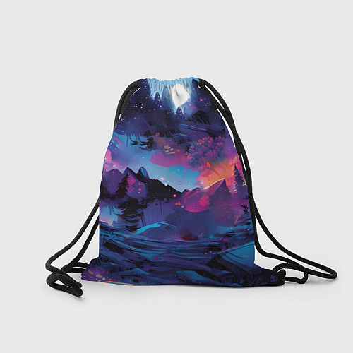 Мешок для обуви 2026 Фэнтези лошадка / 3D-принт – фото 2