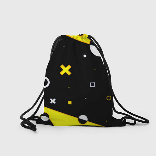 Мешок для обуви Borussia геометрия текстура / 3D-принт – фото 2