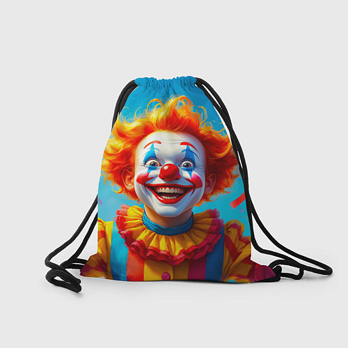 Мешок для обуви Весёлый клоун с шаром / 3D-принт – фото 2