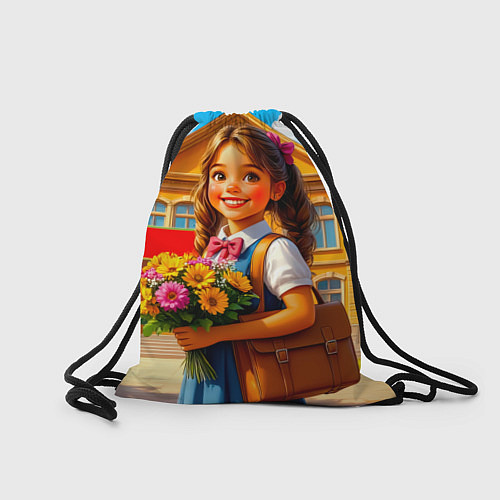 Мешок для обуви Первый школьный день / 3D-принт – фото 2