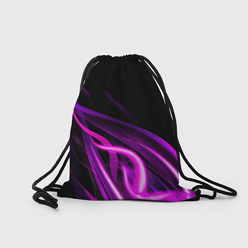 Мешок для обуви Барселона неоновый огонь текстура / 3D-принт – фото 2