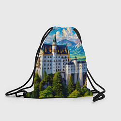 Рюкзак-мешок Сказочный Нойшванштайн, цвет: 3D-принт