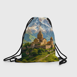 Мешок для обуви Храм у подножия вечных вершин