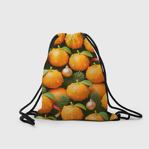 Мешок для обуви Мандариновое настроение / 3D-принт – фото 2