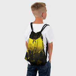 Рюкзак-мешок Wu-Tang Clan: Yellow, цвет: 3D-принт — фото 2