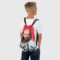 Рюкзак-мешок Ленин космонавт, цвет: 3D-принт — фото 2