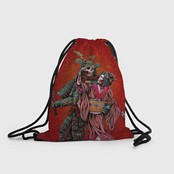 Рюкзак-мешок Скелеты, цвет: 3D-принт