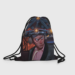 Рюкзак-мешок Emmett Lathrop Brown, цвет: 3D-принт