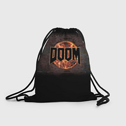 Рюкзак-мешок DOOM Fire, цвет: 3D-принт