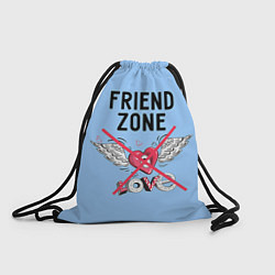 Рюкзак-мешок Friendzone, цвет: 3D-принт