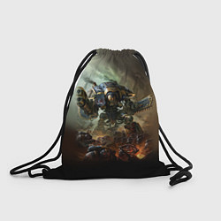 Рюкзак-мешок Титан, цвет: 3D-принт