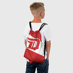 Рюкзак-мешок Detroit Red Wings D, цвет: 3D-принт — фото 2