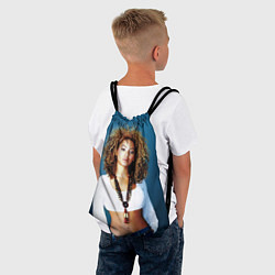 Рюкзак-мешок Кучерявая Бейонсе, цвет: 3D-принт — фото 2