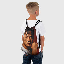 Рюкзак-мешок Джеки Чан, цвет: 3D-принт — фото 2