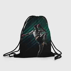 Рюкзак-мешок Muay thai kick, цвет: 3D-принт