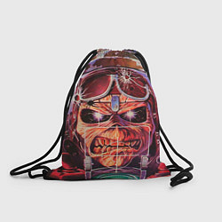 Рюкзак-мешок Iron Maiden: Dead Rider, цвет: 3D-принт