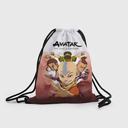 Рюкзак-мешок Avatar: The last airbender, цвет: 3D-принт