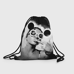 Рюкзак-мешок Девушка в очках, цвет: 3D-принт