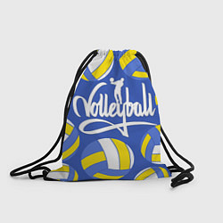 Рюкзак-мешок Волейбол 6, цвет: 3D-принт