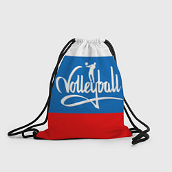 Рюкзак-мешок Волейбол 27, цвет: 3D-принт